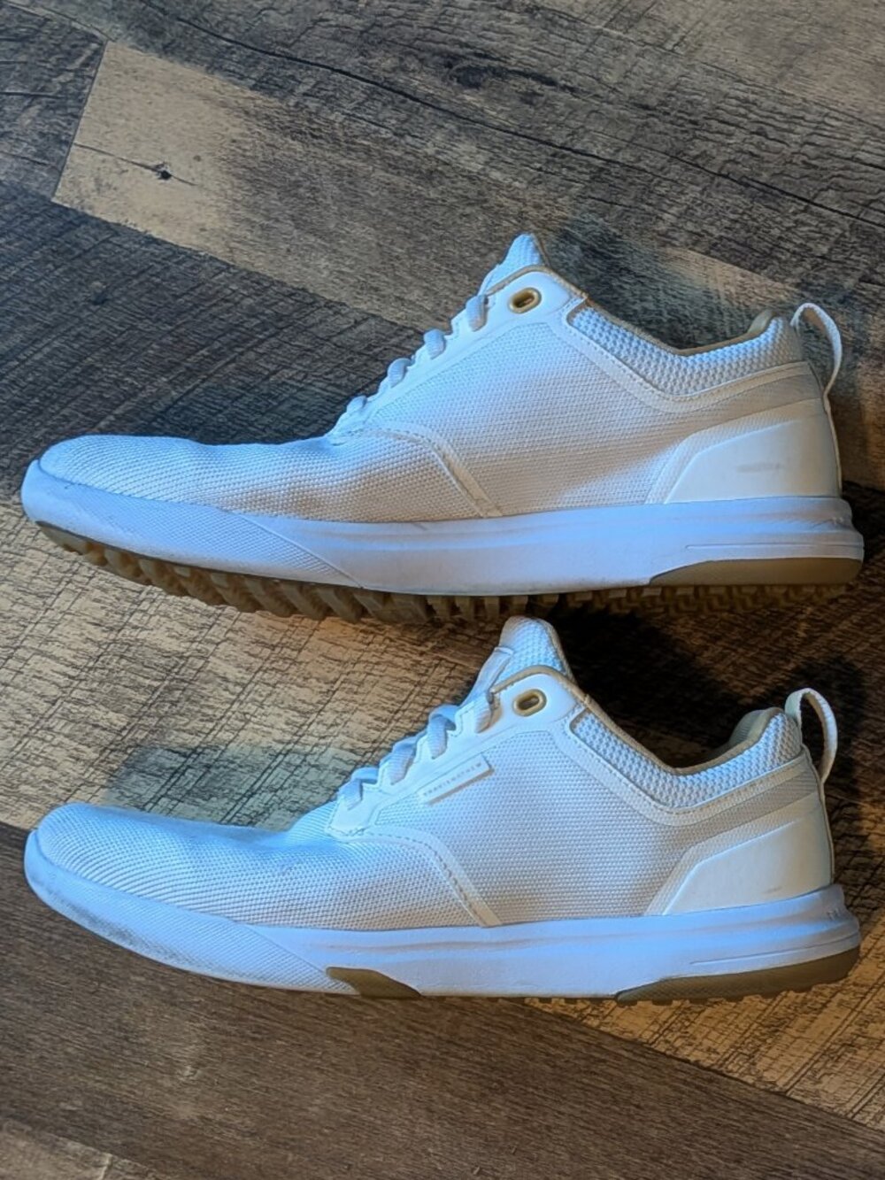 Travis Mathew The Daily Pro Hybrid Shoes Golf Sneakers White Gum